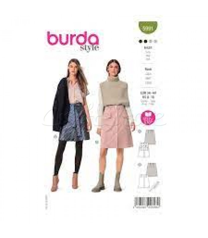 BURDA πατρόν φούστα 5991